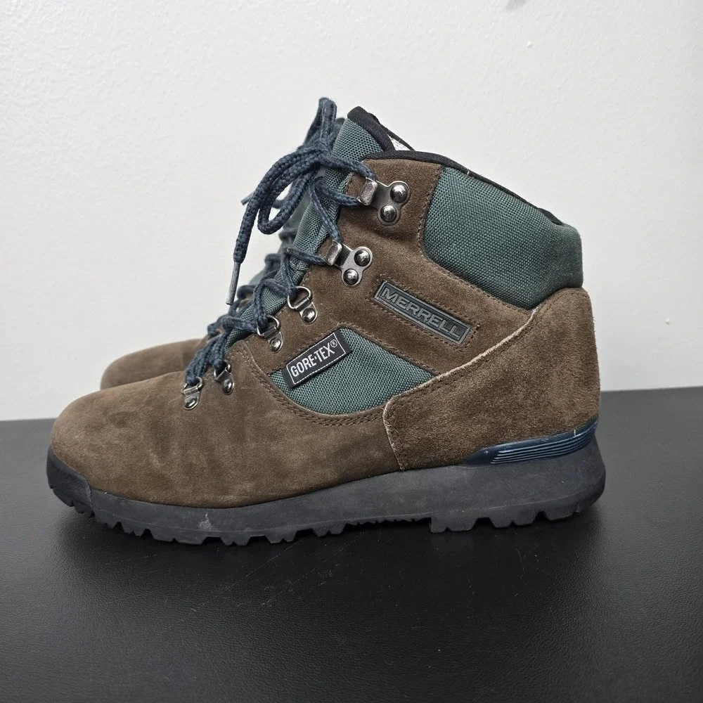 Merrell Boots Womens Size 10 Brown Nova GXT II Gore Tex Trail‎ Hiking Outdoors